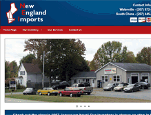 Tablet Screenshot of newenglandimports.com